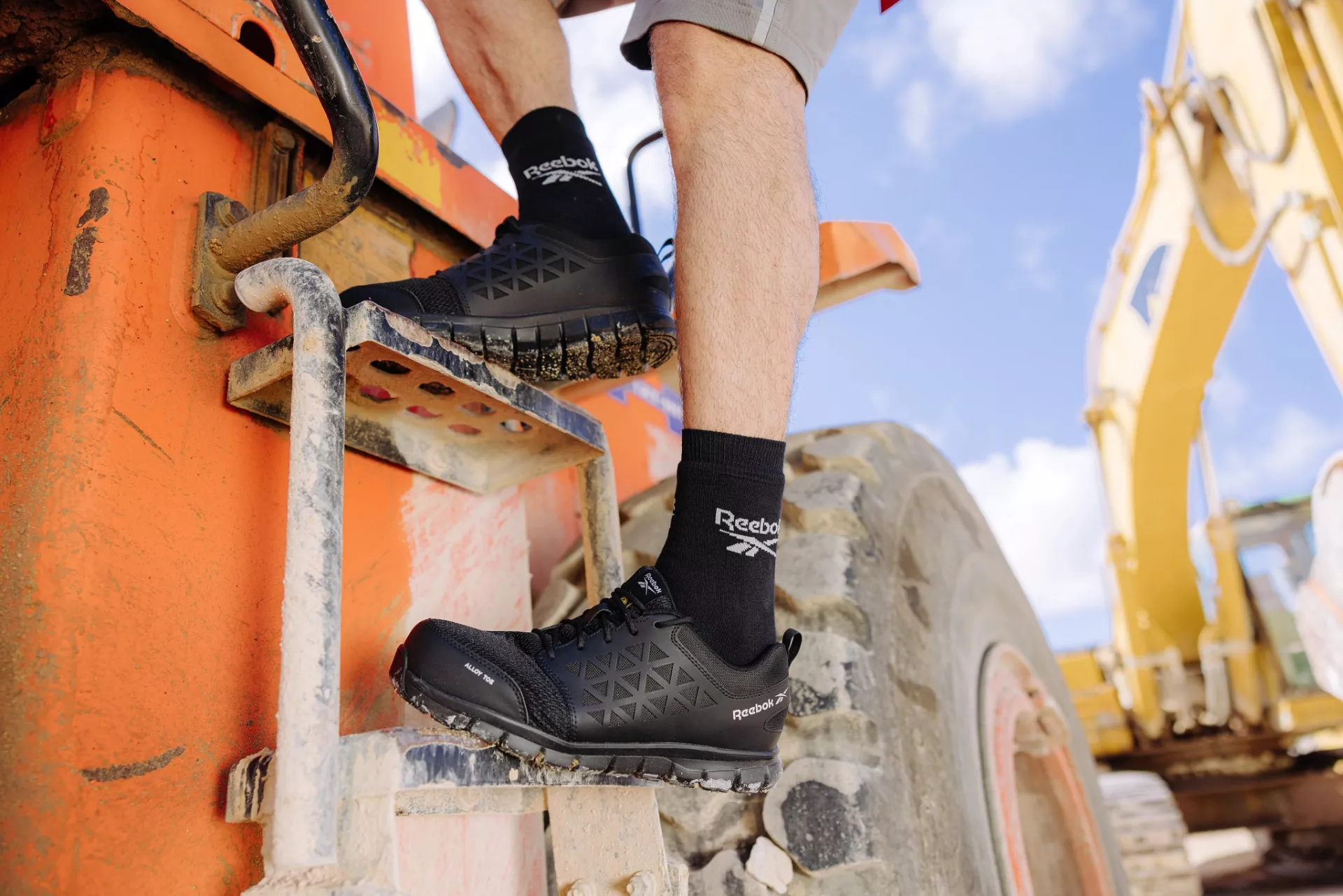 Reebok IB1029S1P, Excel Light Sicherheitsschuhe S1P, Schwarz, image 8