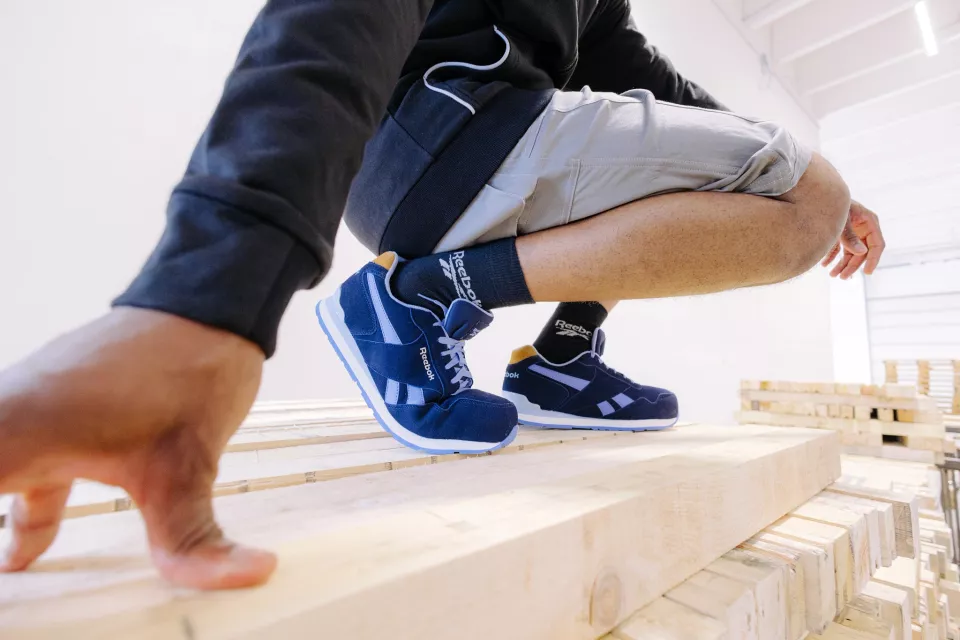 Reebok IB109S1P, Royal Glide Sicherheitsschuhe S1P, Marineblau, image 9, gallery thumbnail