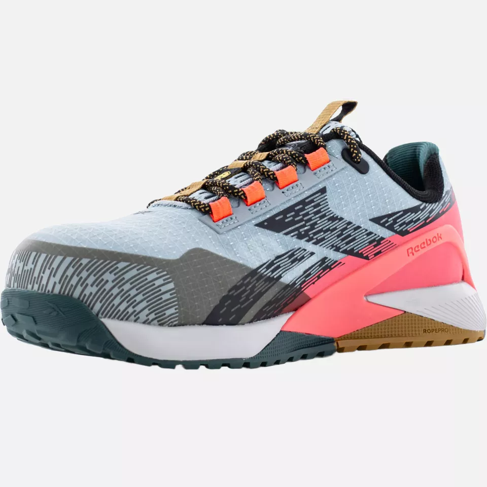 Reebok IB382S1PS, Nano X1 Adventure Safety Shoes S1PS, Slate Blue, image 3, gallery thumbnail