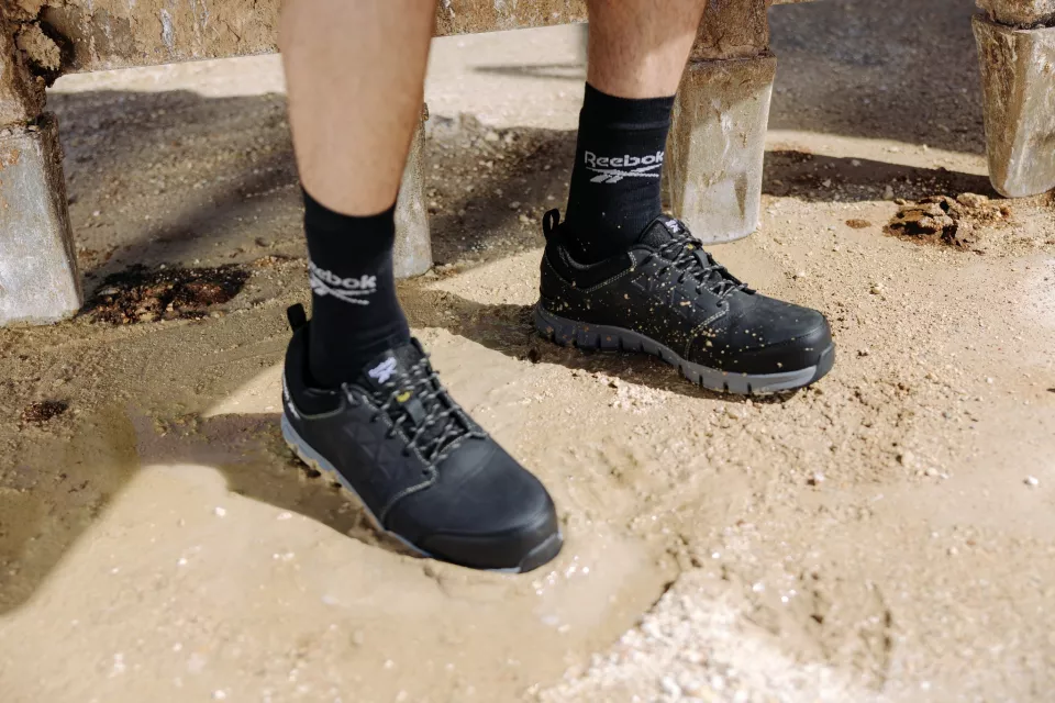 Reebok IB1036S3, Excel Light Safety Shoes S3, Black, image 7, gallery thumbnail