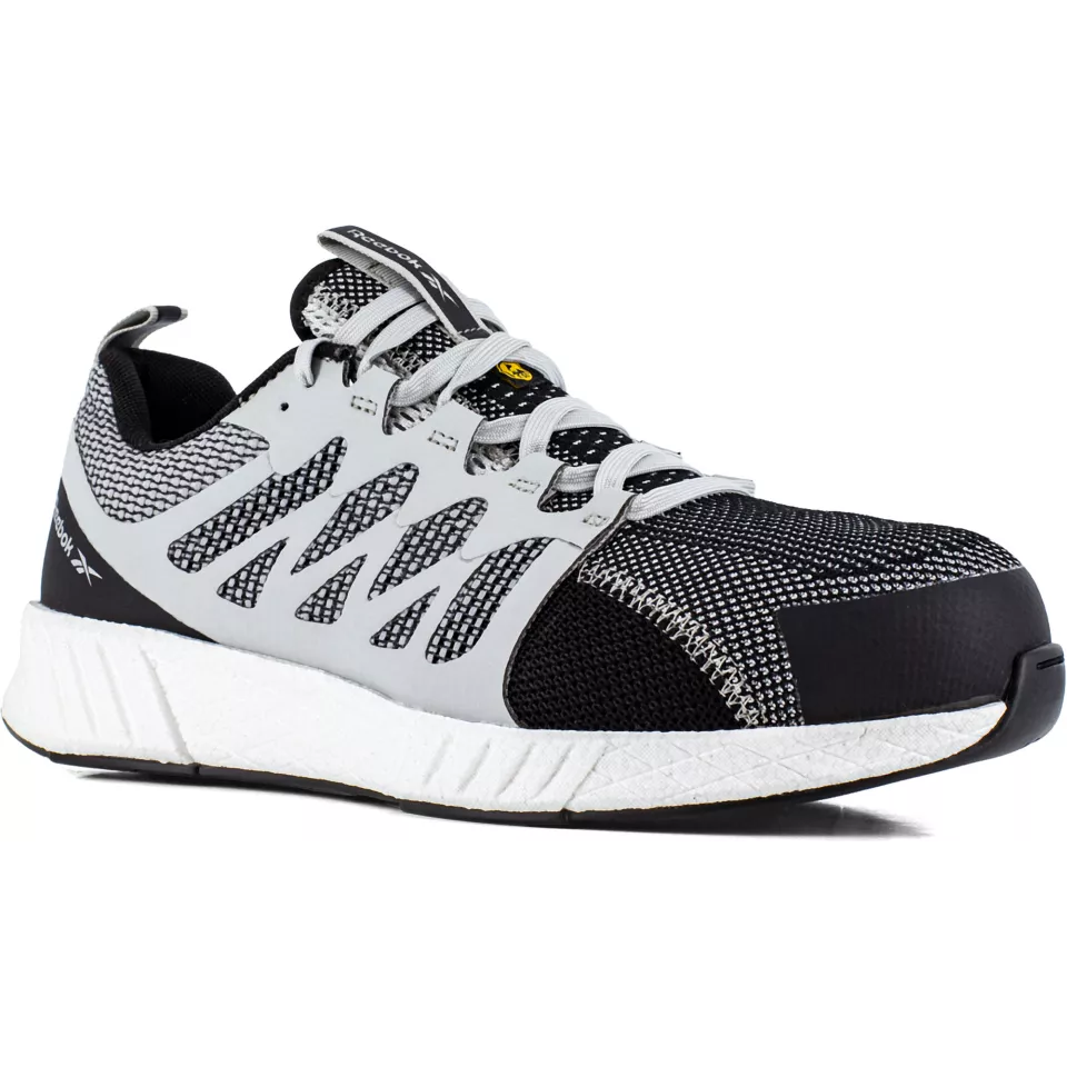 Reebok IB1072S1P, Fusion Flexweave Safety Shoes S1P, Black/Grey/White, image 1, gallery thumbnail