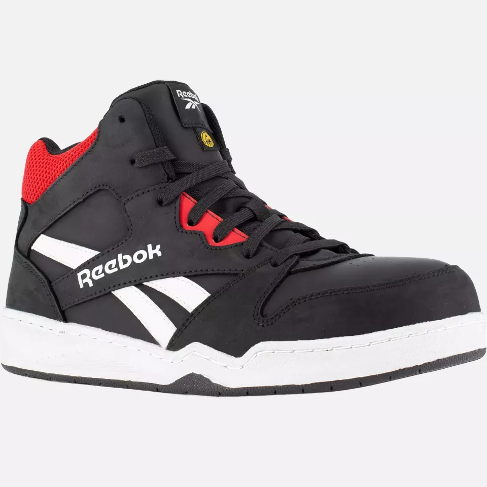 Reebok IB4132S3ESD, BB4500 Hohe Sicherheitsschuhe S3, Weiß/Rot, image 1, gallery thumbnail