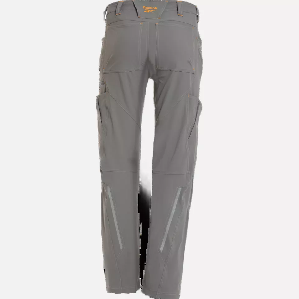 Reebok RB006PGRY, Unisex Woven Trousers, Grey, image 2, gallery thumbnail