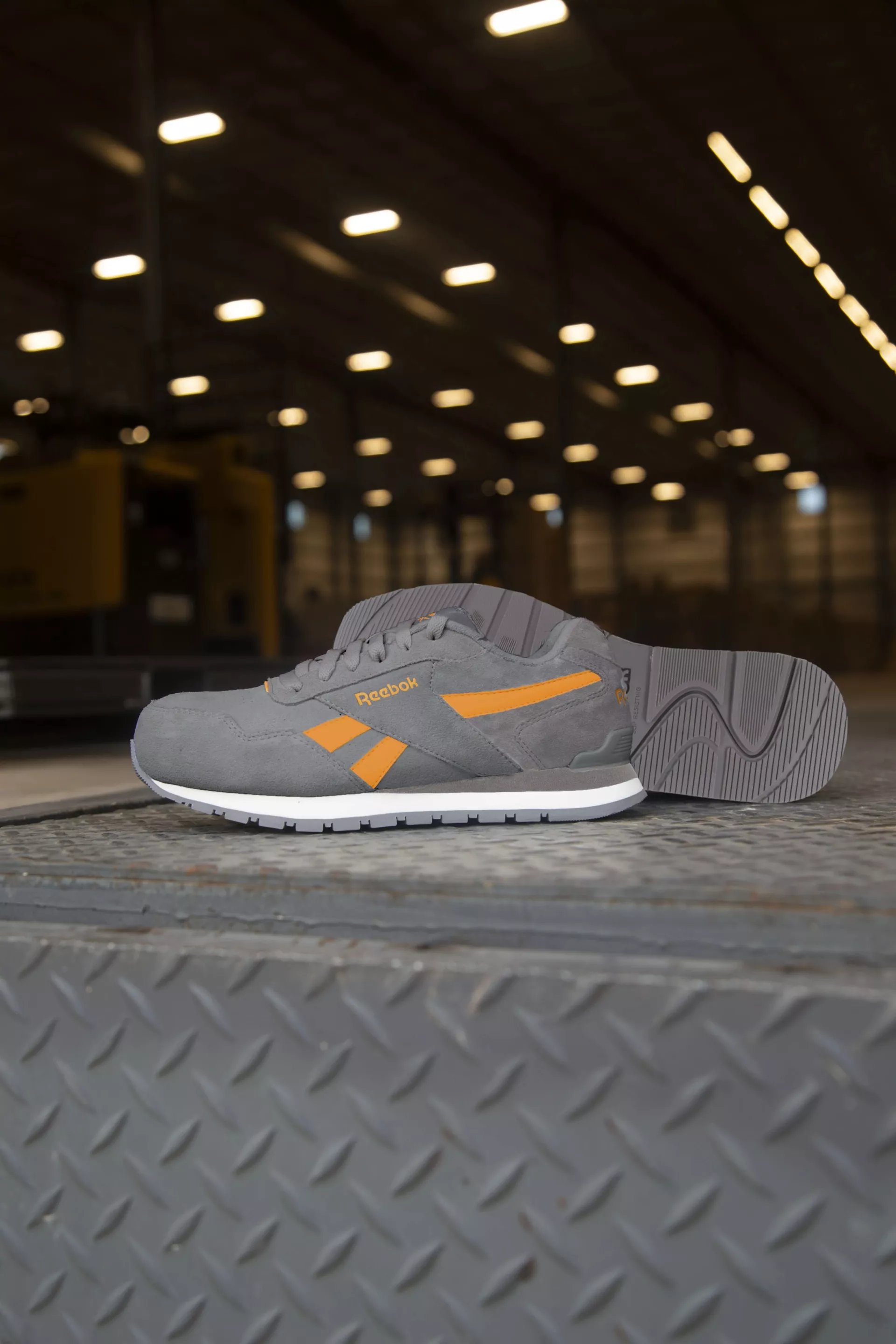 Reebok IB1091S1P, Royal Glide Sicherheitsschuhe S1P, Grau/Orange, image 8
