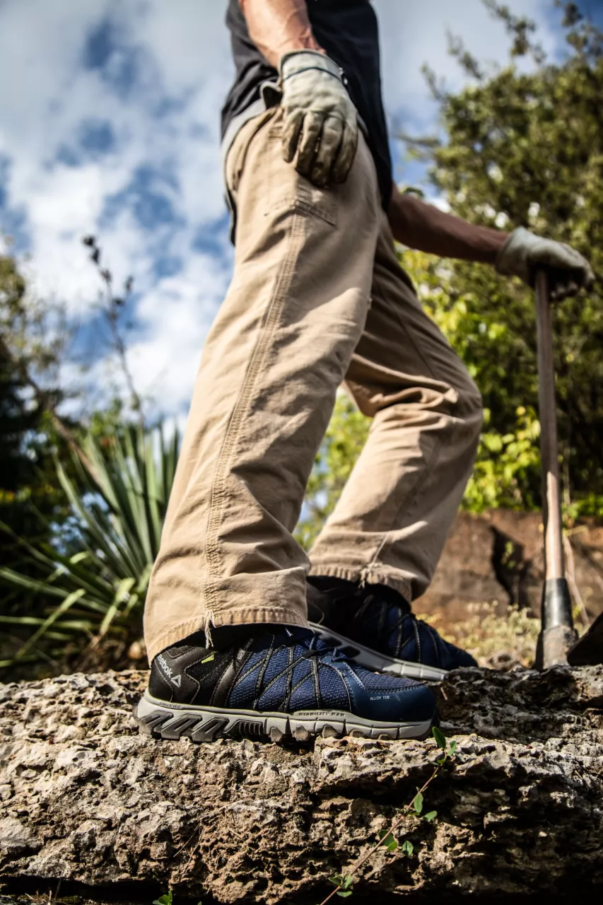 Reebok IB1051S1P, Trail Grip Sicherheitsschuhe S1P, Blau/Schwarz, image 8, gallery thumbnail