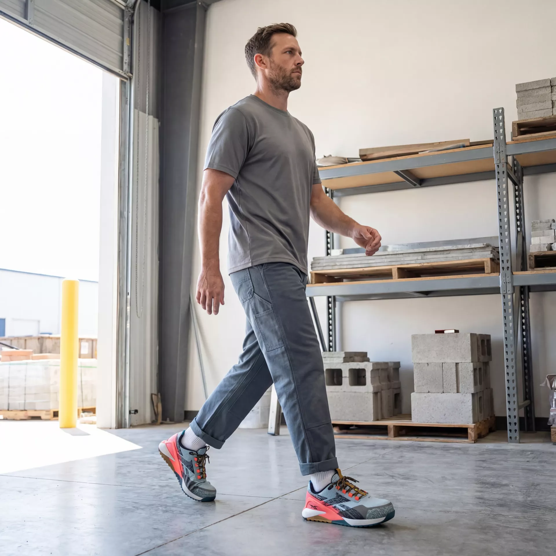 Reebok IB382S1PS, Nano X1 Adventure Sicherheitsschuhe S1PS, Schieferblau, image 8