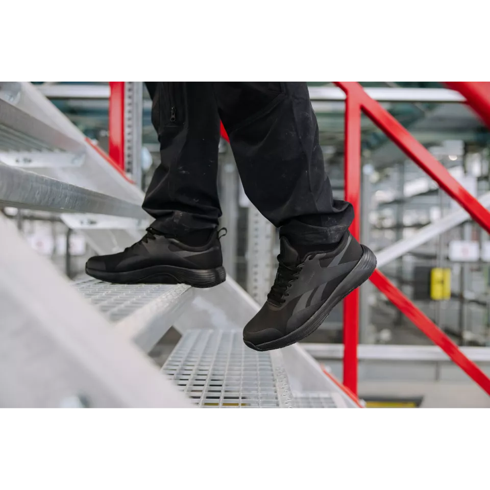 Reebok IB5101O2, Lite Plus Work Shoes, Black, image 6, gallery thumbnail