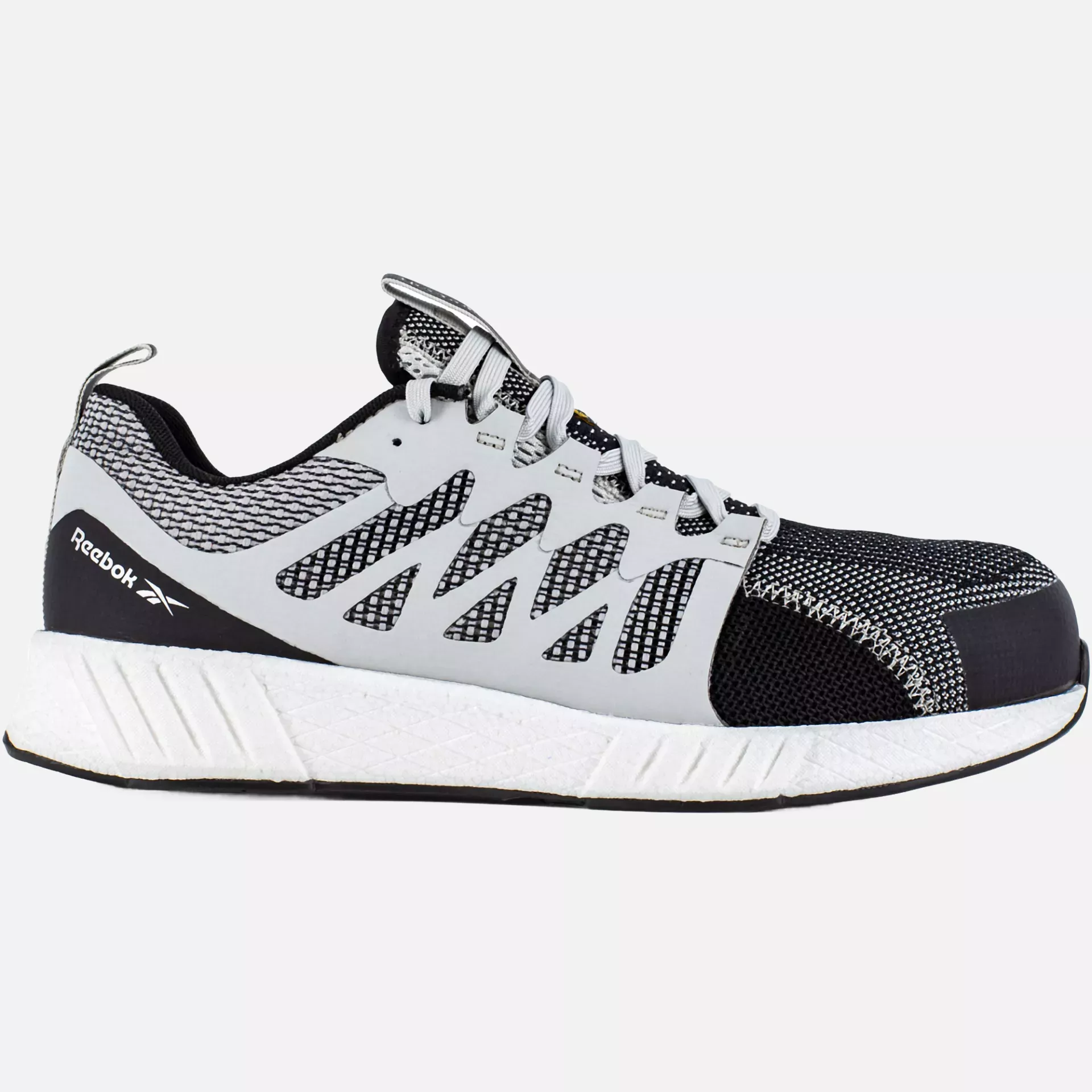 Reebok IB1072S1P, Fusion Flexweave Sicherheitsschuhe S1P, Schwarz/Grau/Weiß, image 2