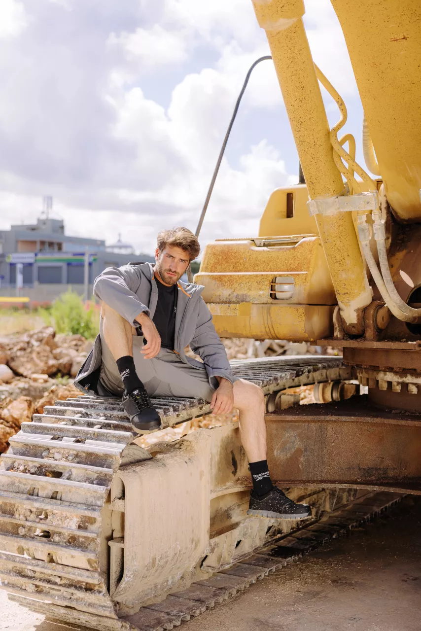 Reebok IB1036S3, Excel Light Safety Shoes S3, Black, image 8, gallery thumbnail