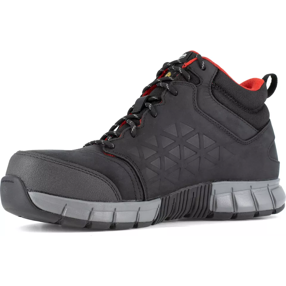 Reebok IB1037-1S3, Excel Light High Safety Shoes S3, Black, image 3, gallery thumbnail