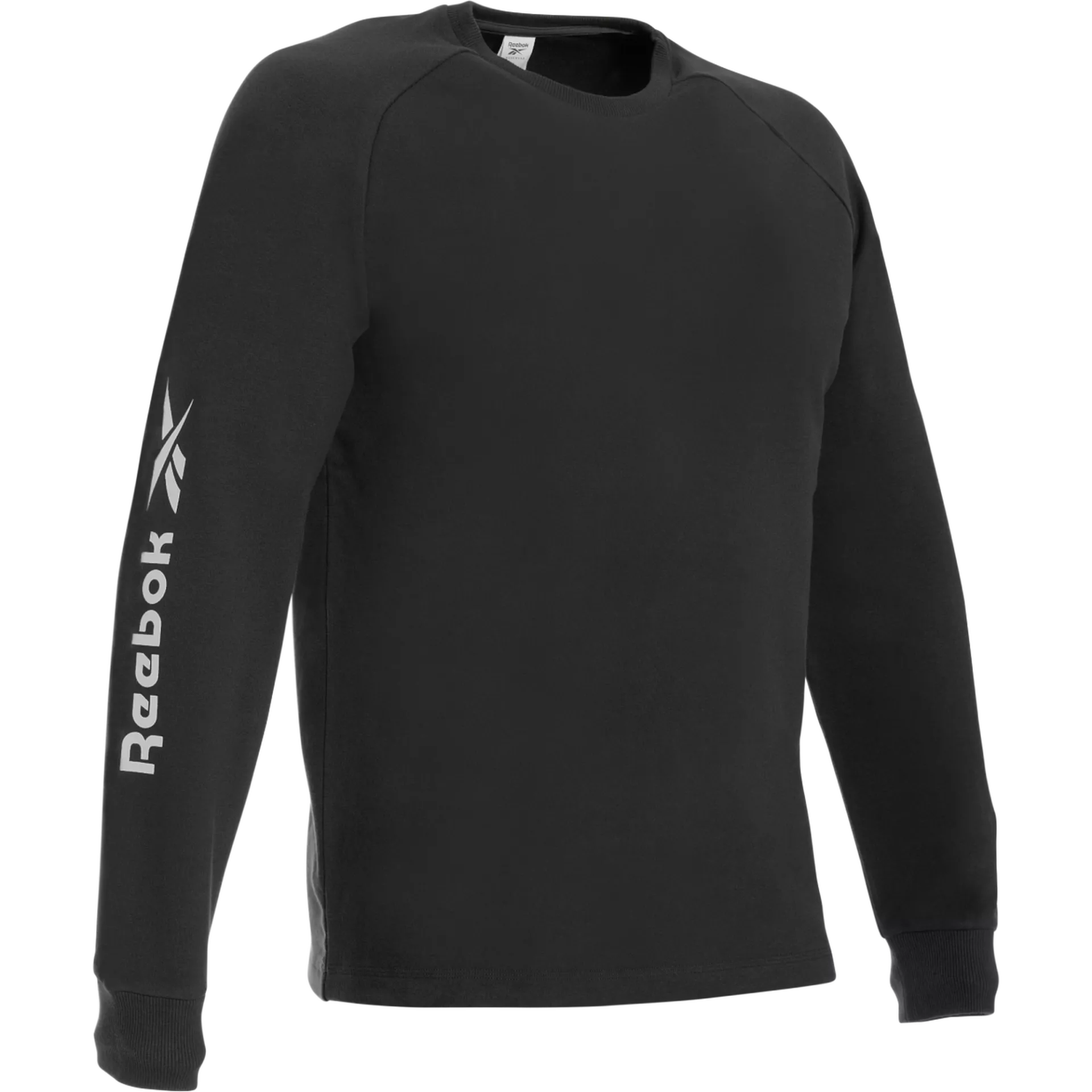 Reebok RB008SWBLK, Herren Strick-Sweatshirt, Schwarz