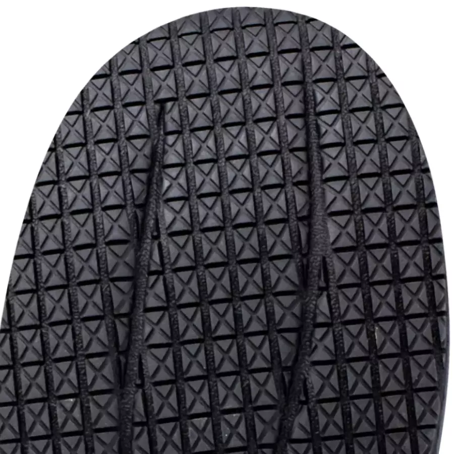 **Rutschhemmende Laufsohle** gewährleistet sicheren Halt und Stabilität auf rutschigen oder unebenen Oberflächen.