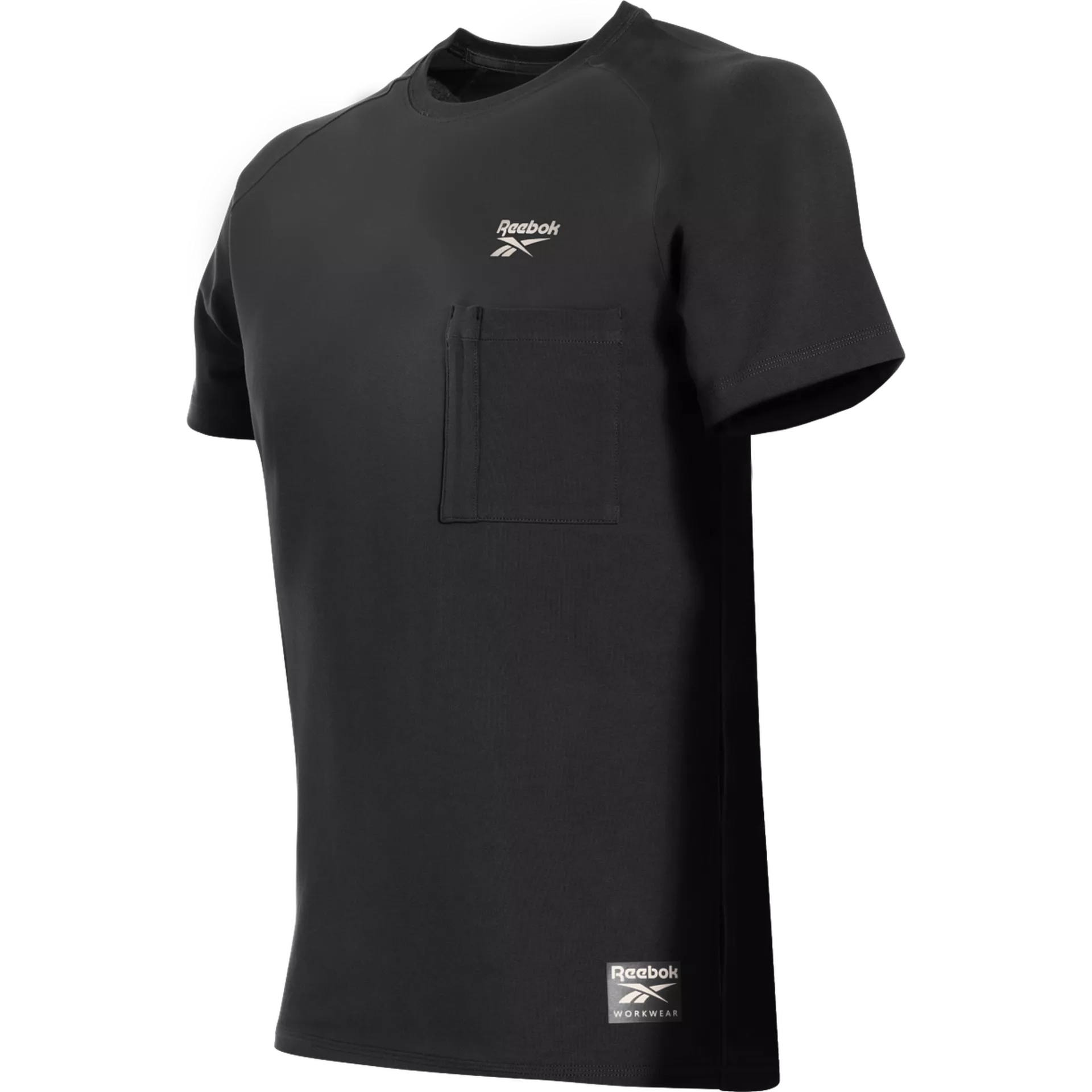 Reebok RB003TBLK2, Lockup Mens Knitted T-shirt, Black