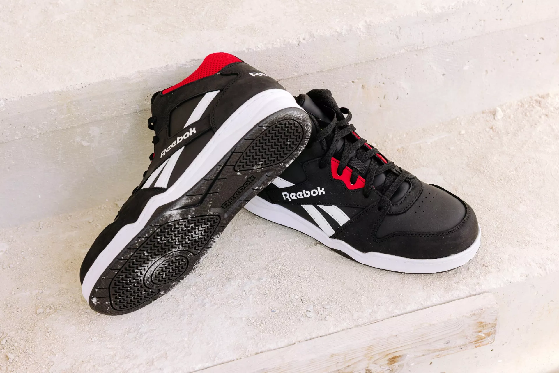 Reebok IB4132S3ESD, BB4500 High Safety Shoes S3, White/Red, image 8