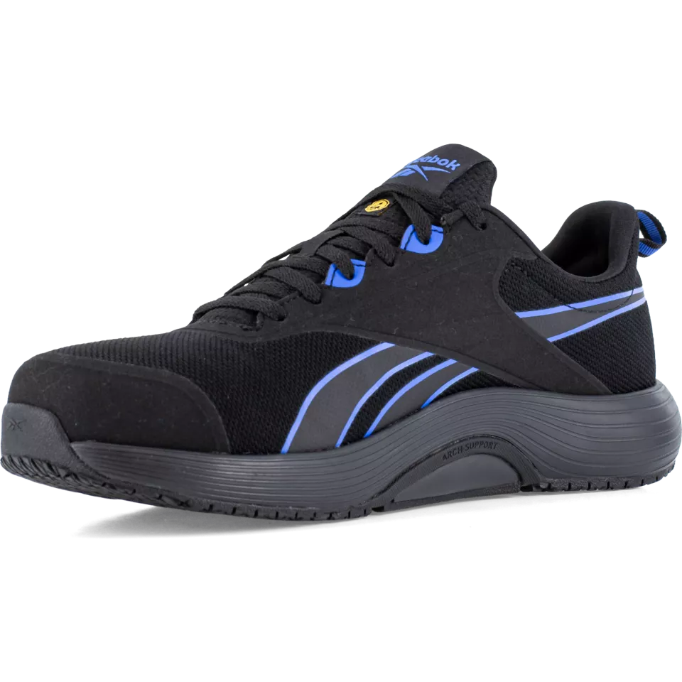 Reebok IB5107S1PS, Lite Plus Safety Shoes S1PS, Black/Blue, image 3, gallery thumbnail
