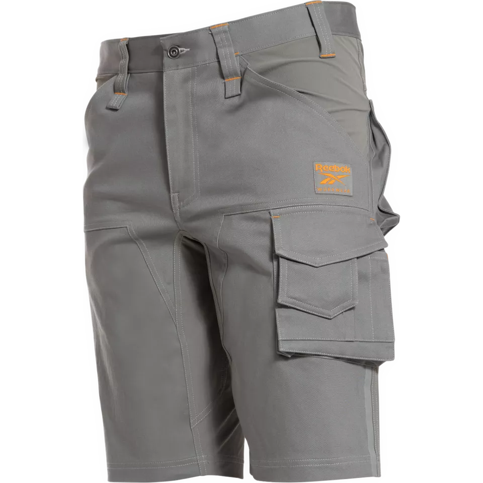 Reebok RB007SGRY, Unisex Webshorts, Grau, image 1, gallery thumbnail