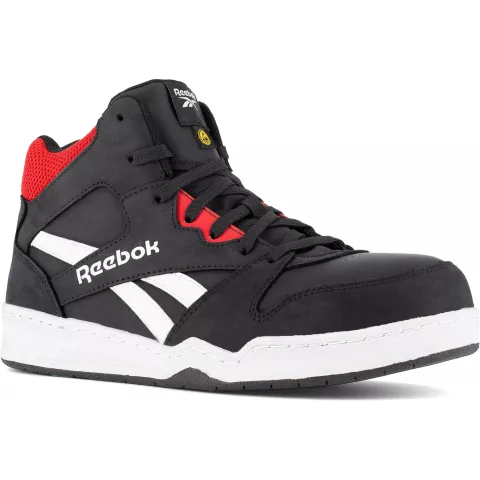 Reebok BB4500 High Safety Shoes S3, White/Red