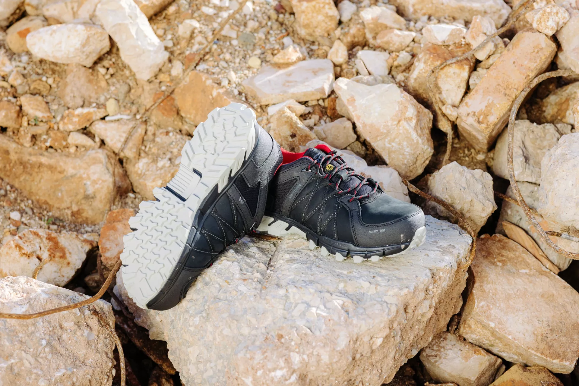 Reebok IB1050S3, Trail Grip Sicherheitsschuhe S3, Schwarz, image 9