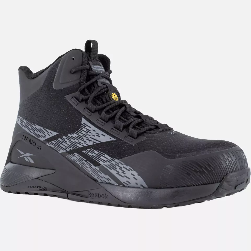 Reebok IB3484S3S, Nano X1 Adventure Safety Shoes S3S, Black, image 1, gallery thumbnail