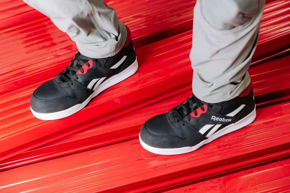 Reebok IB4132S3ESD, BB4500 High Safety Shoes S3, White/Red, image 7, gallery thumbnail