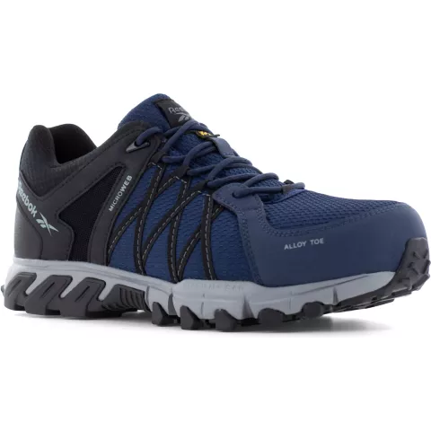 Reebok Trail Grip Safety Shoes S1P, Blue/Black