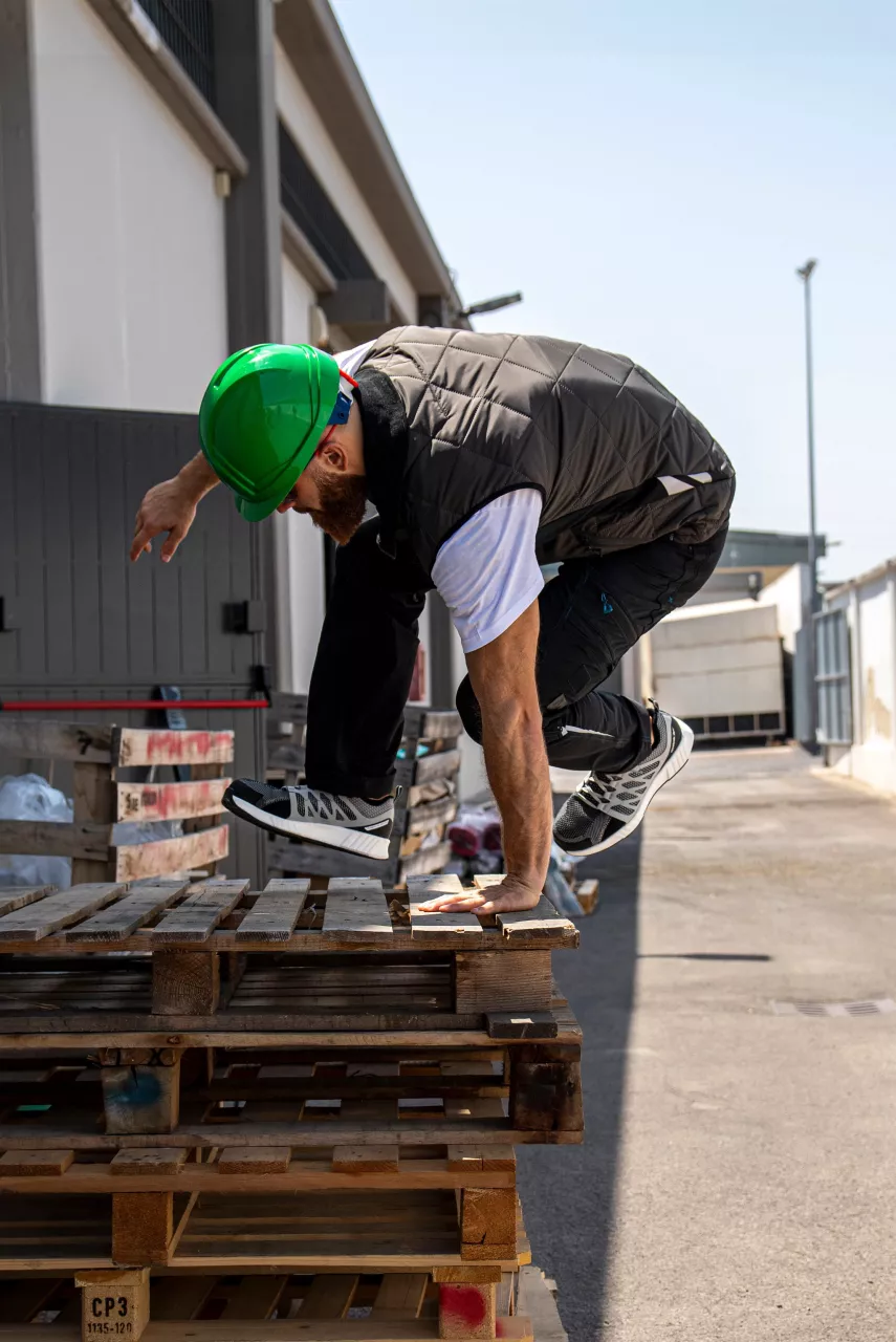 Reebok IB1072S1P, Fusion Flexweave Safety Shoes S1P, Black/Grey/White, image 7, gallery thumbnail