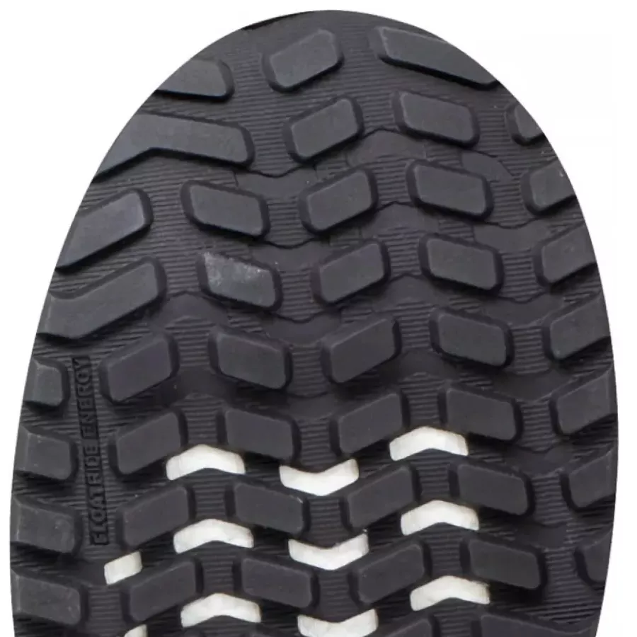 **Rutschhemmende Laufsohle** sorgt für sicheren Halt und Stabilität auf rutschigen oder unebenen Untergründen.