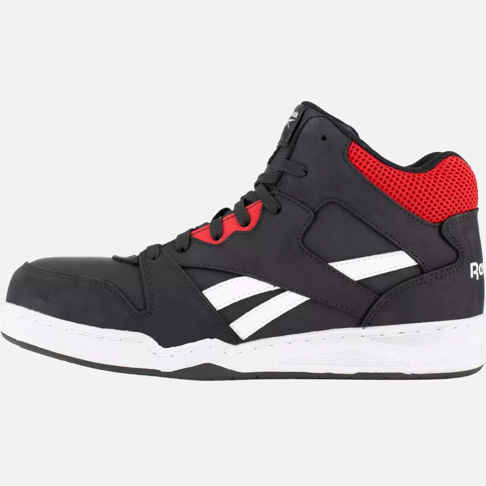 Reebok IB4132S3ESD, BB4500 Hohe Sicherheitsschuhe S3, Weiß/Rot, image 4, gallery thumbnail