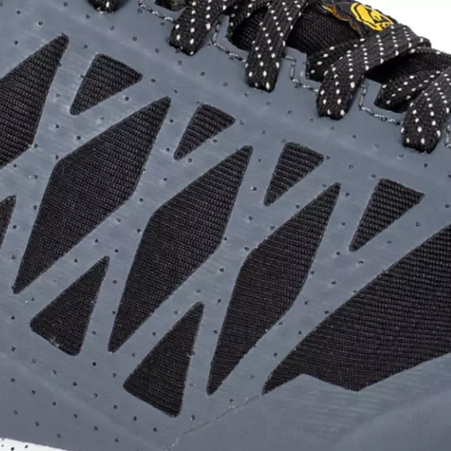 **Breathable Moisture-Wicking Mesh** enhances airflow to keep feet cool and dry during long shifts.