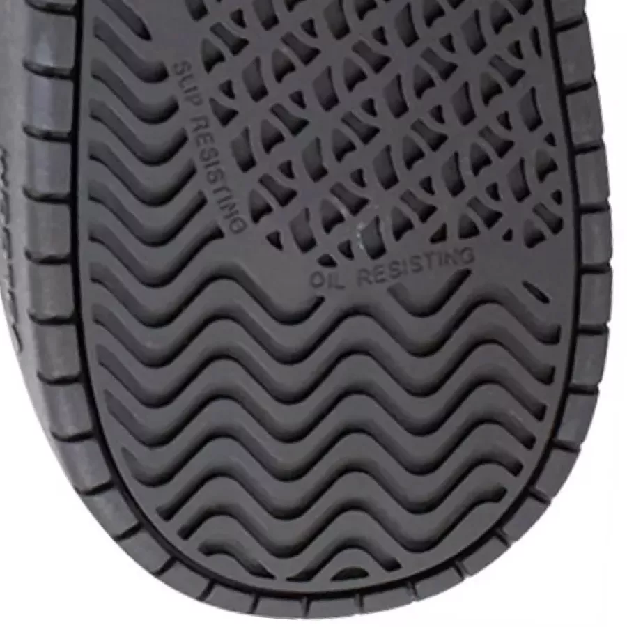 **Slip-Resistant Rubber Outsole** keeps you stable and confident on slippery surfaces.