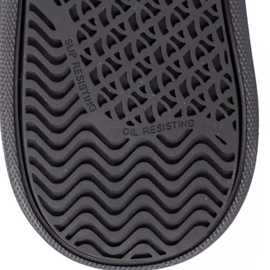 **Slip-Resistant Rubber Outsole** ensures secure footing on wet or slippery surfaces.