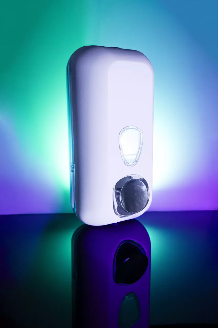 Nitras Medical 562110, Plastic Soap Dispenser, image 3, gallery thumbnail