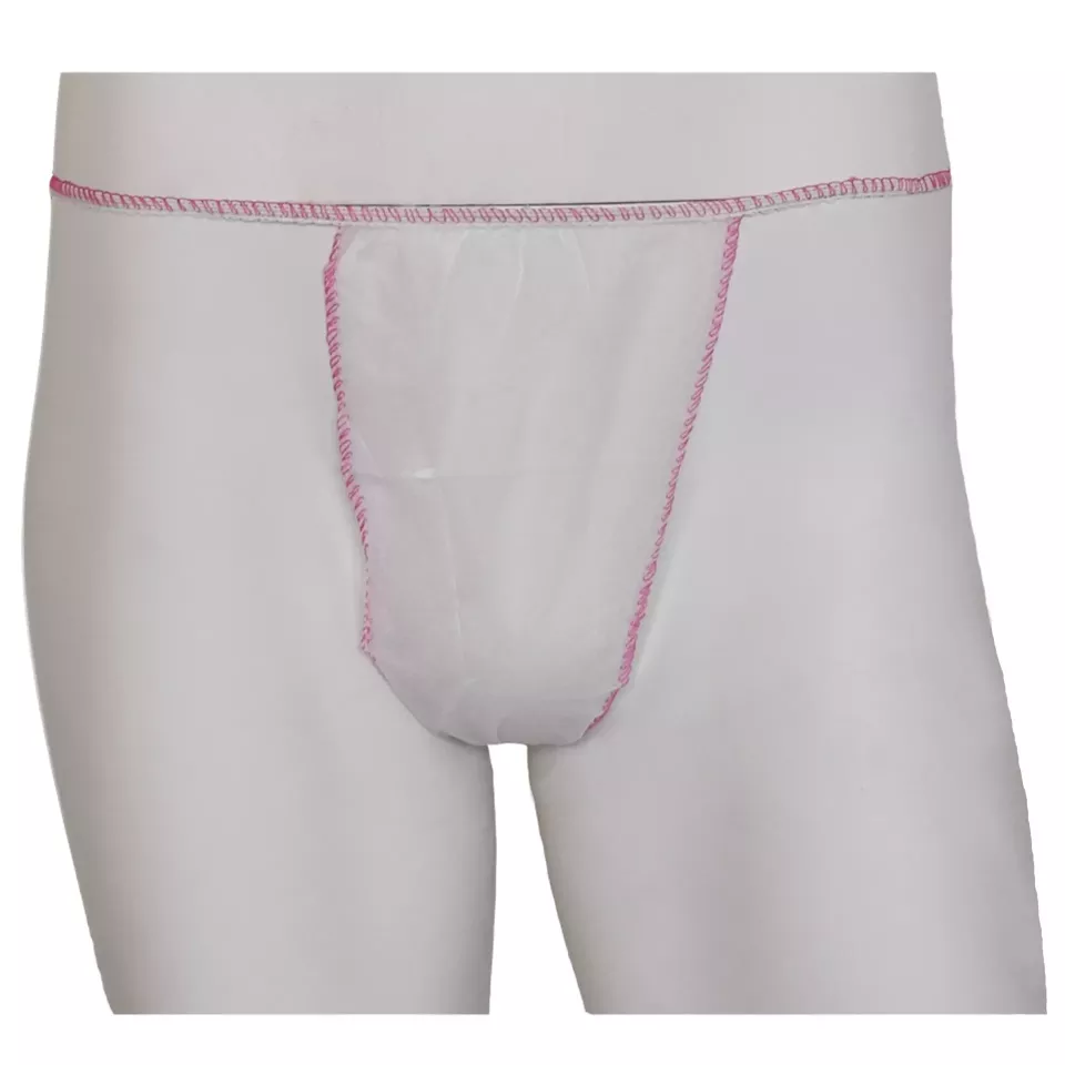 Nitras Medical 4835, Disposable thongs, polypropylene, white, image 1, gallery thumbnail