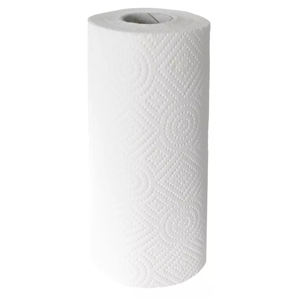 Nitras Medical 732622, Cellulose Kitchen Roll, White, 3-Ply, image 1, gallery thumbnail