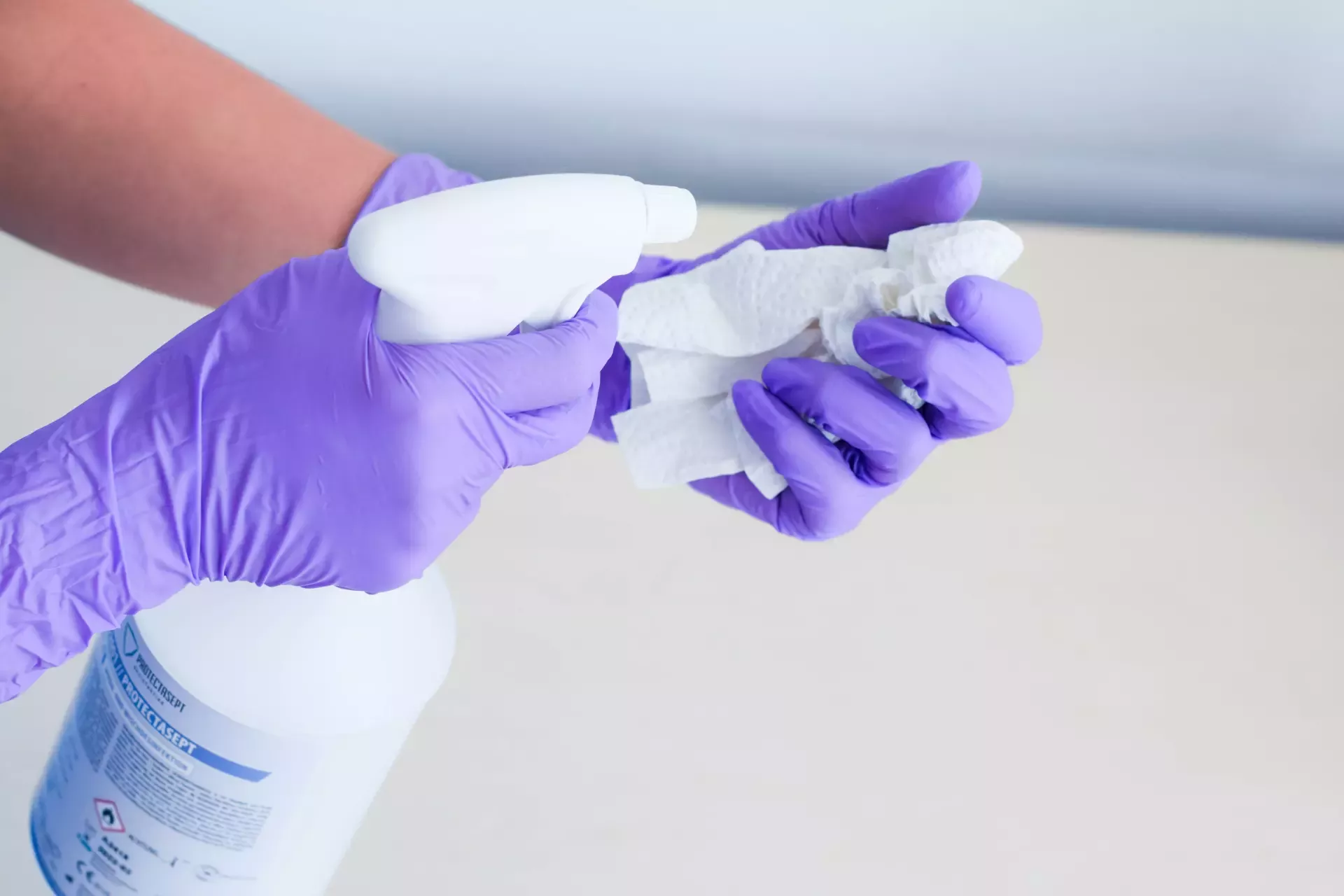 Nitras Medical 8328, VIOLET WAVE Nitril-Einmalhandschuhe, Lila, image 3