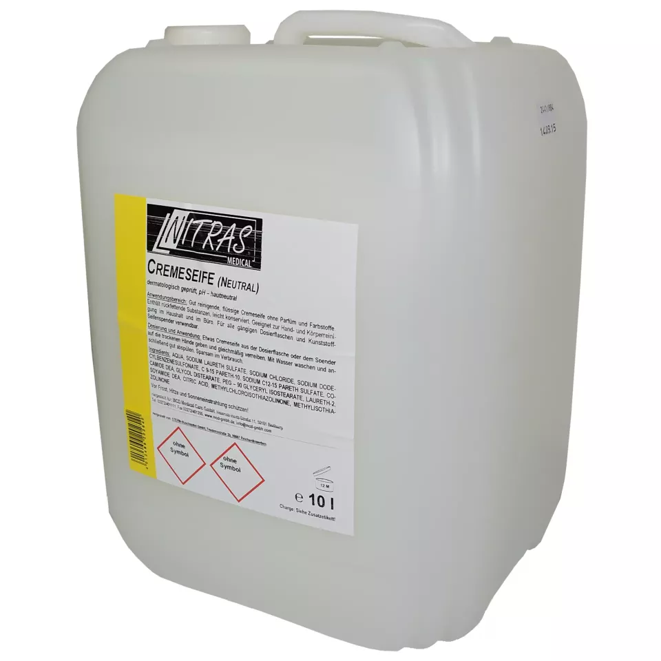 Nitras Medical 50010, Cream soap, 10,000 ml, image 1, gallery thumbnail