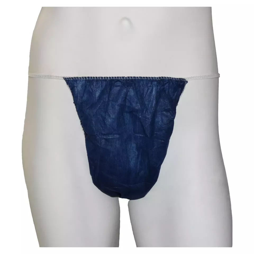 Nitras Medical 4830, Disposable thongs, Polypropylene, blue, image 1, gallery thumbnail