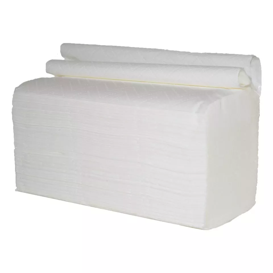 Nitras Medical 72332W, Folded paper towels, white, image 1, gallery thumbnail
