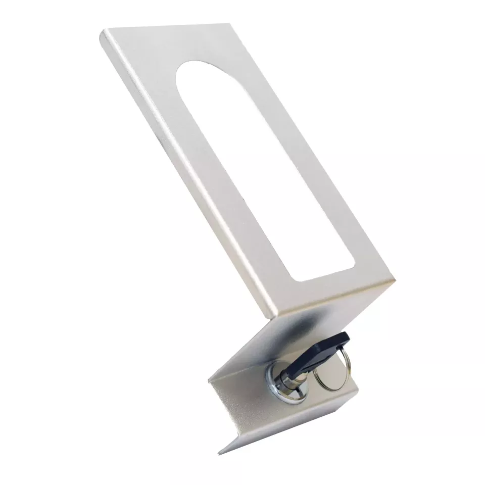 Nitras Medical 004001, Closing plate for desinfection, silver, 19.5 x 9 x 7.5cm, image 1, gallery thumbnail