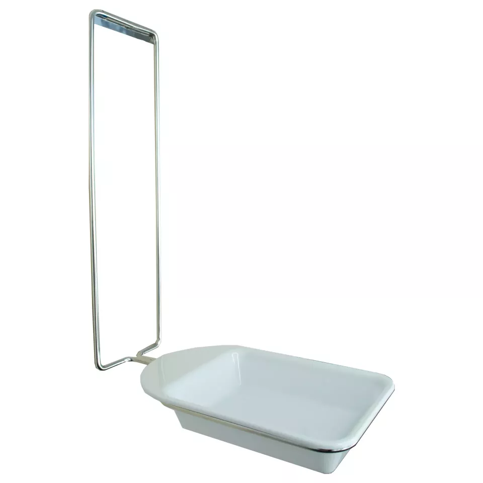 Nitras Medical 01500, Dripping tray, including tray holder, 37.5 x 14.5 x 2.9cm, image 1, gallery thumbnail
