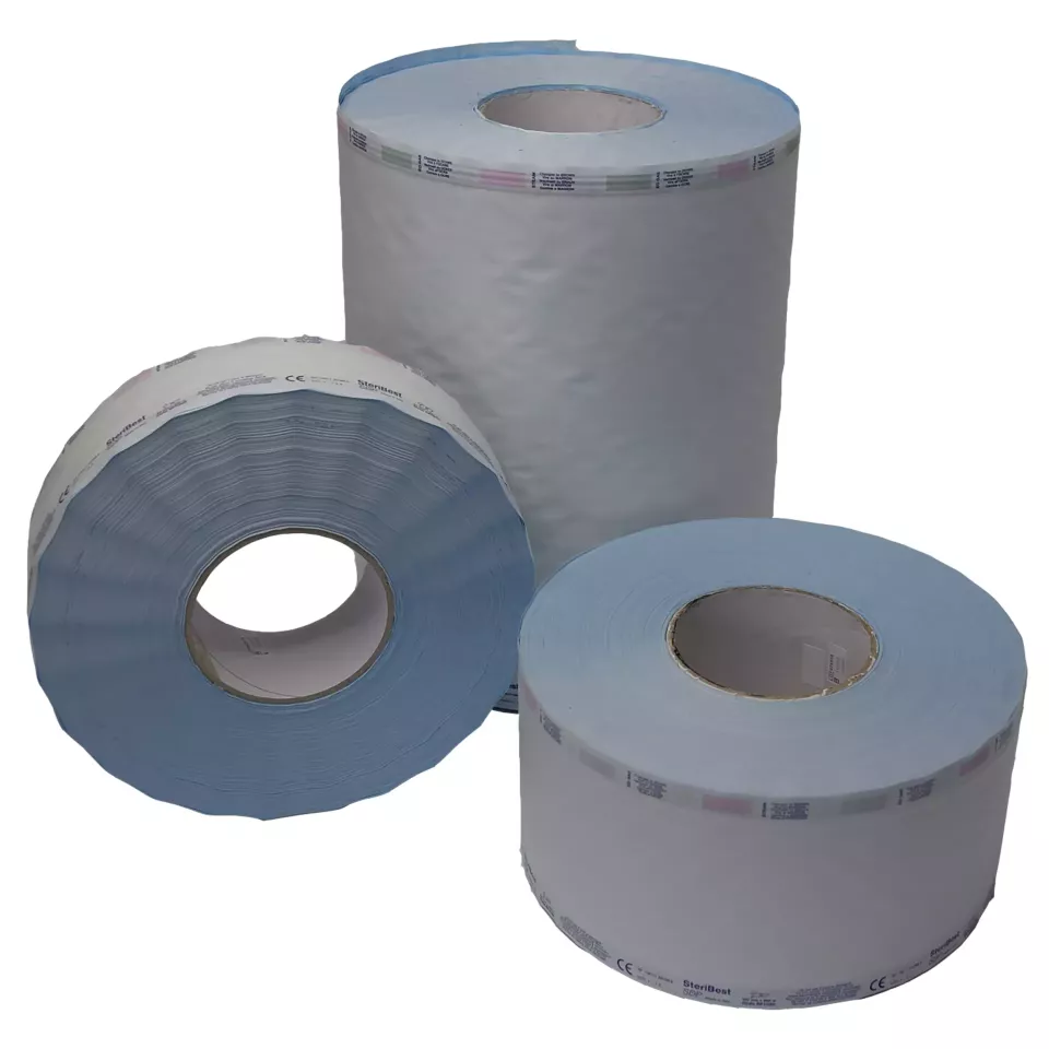 Nitras Medical 20075, Sterilisation foil, roll with 75mm width and 200m length, image 1, gallery thumbnail