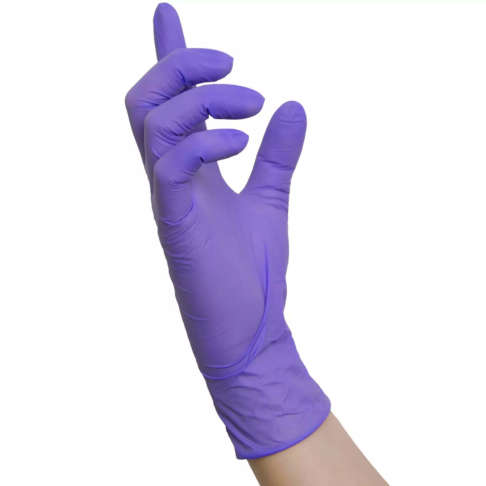 Nitras Medical 8322, PURPLE WAVE Nitril-Einmalhandschuhe, Lila, image 2
