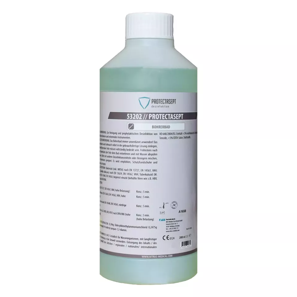 Nitras Medical 53202, PROTECTASEPT IN Bohrerbad, Inhalt 2.000 ml, image 1, gallery thumbnail