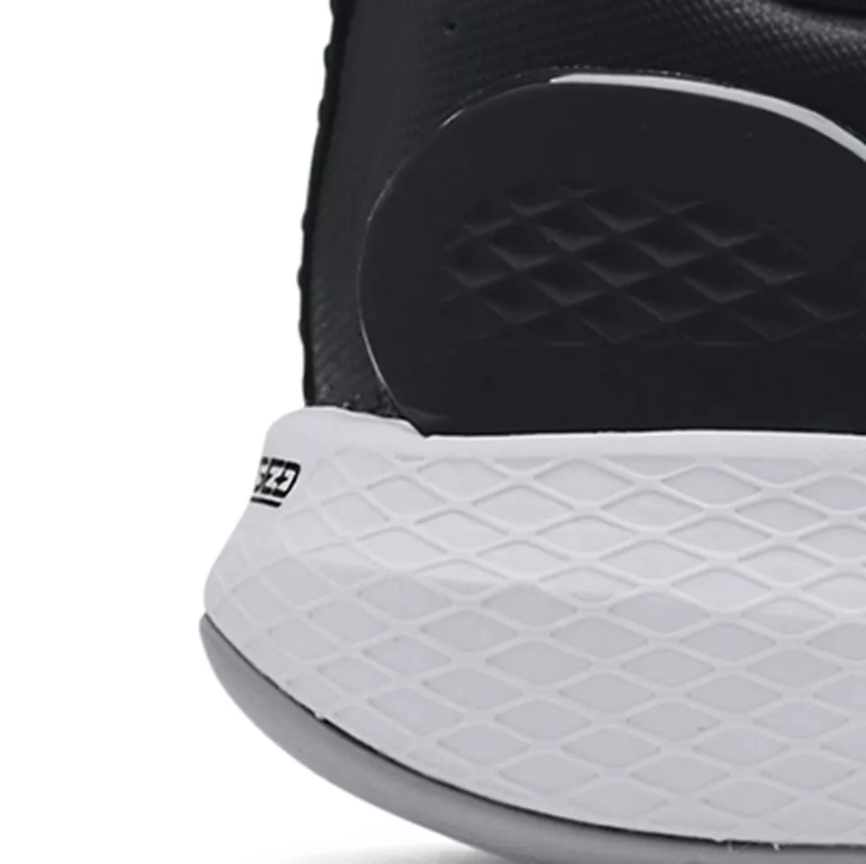 **Cushioned midsole.** Thick, shock-absorbing midsole keeps your feet comfortable and supported through long shifts on hard floors.