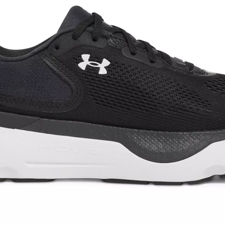 **Breathable mesh upper.** Open-knit panels allow airflow to keep feet cool and comfortable throughout a full shift.