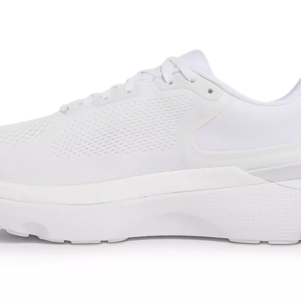 **Substantial midsole stack.** Extra cushioning height absorbs impact and supports your feet through long shifts on hard floors.