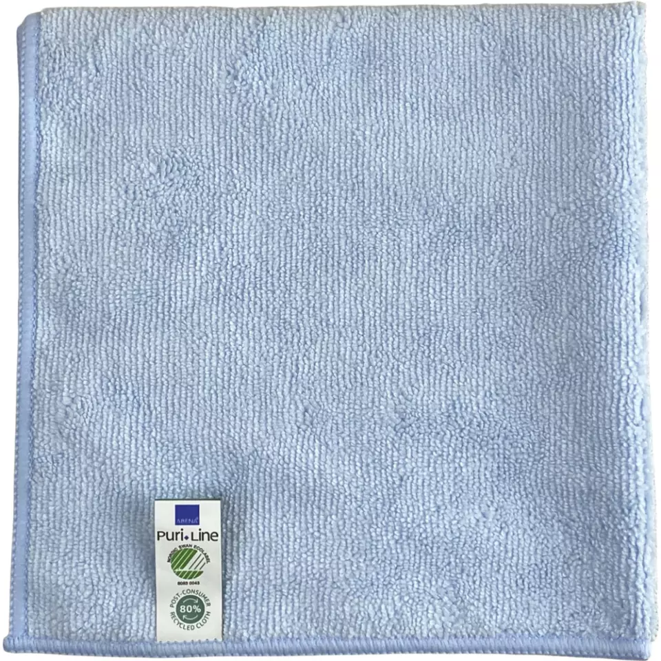 Abena 1000008236, Microfiber Cloth Blue Basic, 40x40 cm, image 1, gallery thumbnail