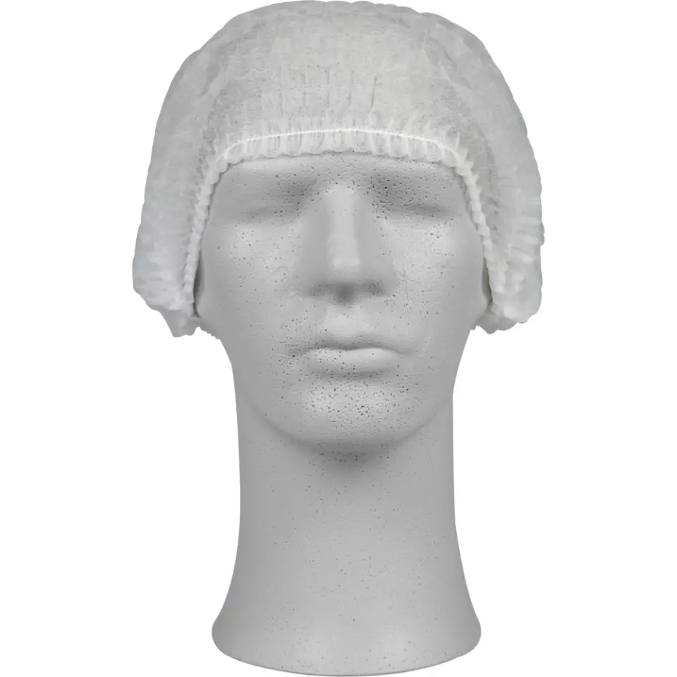 Abena 1999915220, Hair Cover Clip White XL, image 1, gallery thumbnail