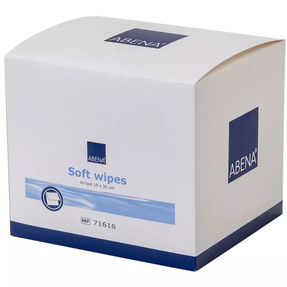 Abena 71616, Soft Wipes 19x30cm 1/2 C-Fold, image 1