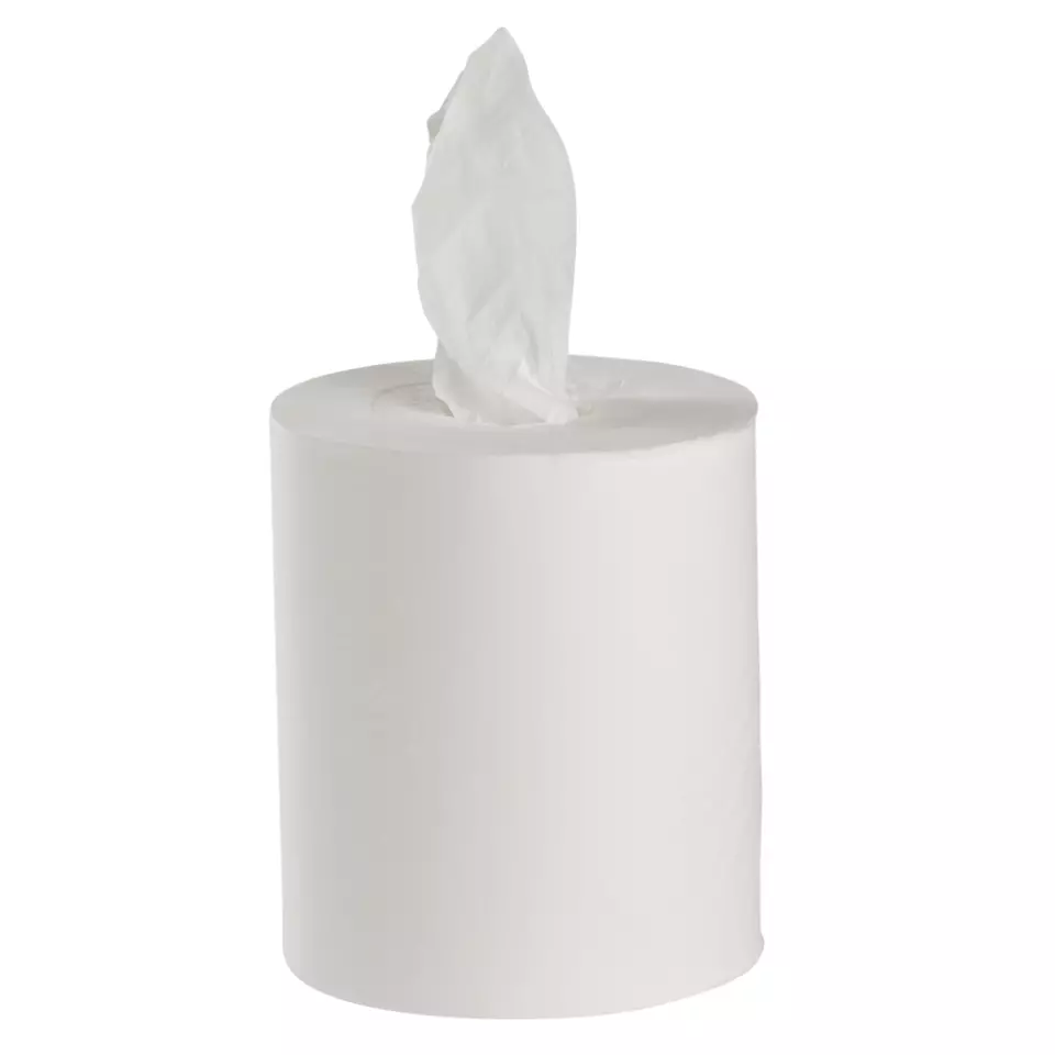 Abena 6159, Midi Paper Towel Roll Coreless 1-Ply White 300m, image 1, gallery thumbnail